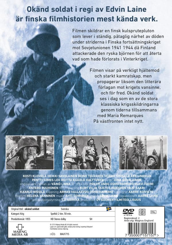 Okänd soldat (1955) (DVD)