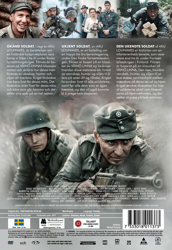 Okänd soldat (2017) (DVD)