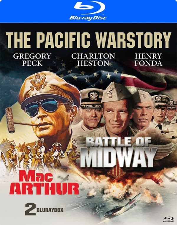 Generalen + Midway (The pacific warstory) (2 Blu-ray)