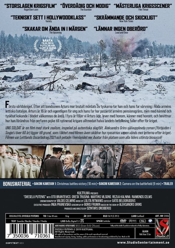 Ung soldat (DVD)
