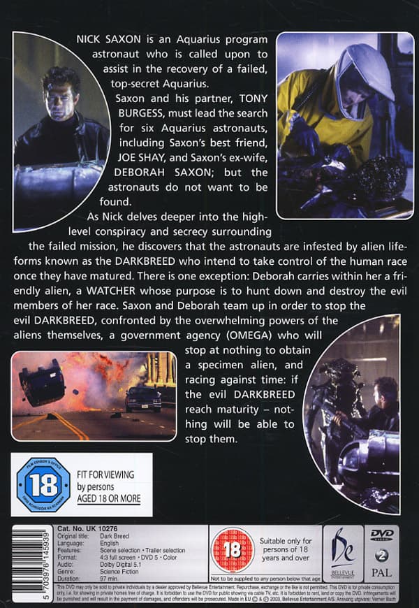 Dark breed (DVD)