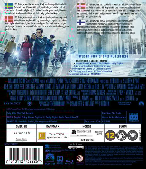 Star Trek 13 / Beyond (Blu-ray)