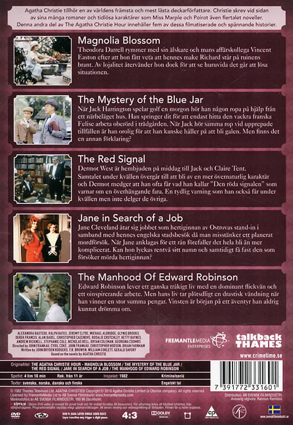 Agatha Christie Hour Box 2 (5 filmer) (2 DVD)