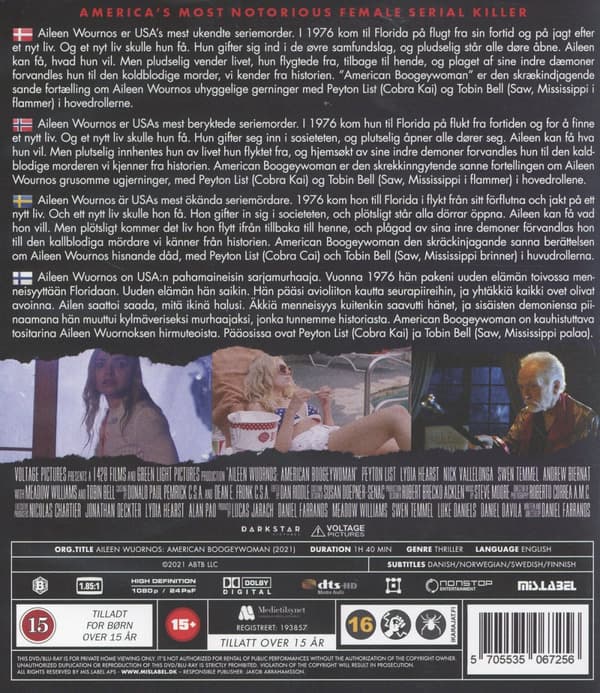 Aileen Wuornos - American Boogeywoman (Blu-ray)