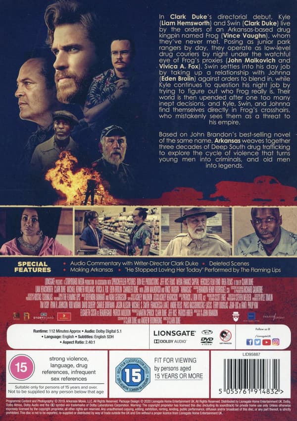 Arkansas (Ej svensk text) (DVD)