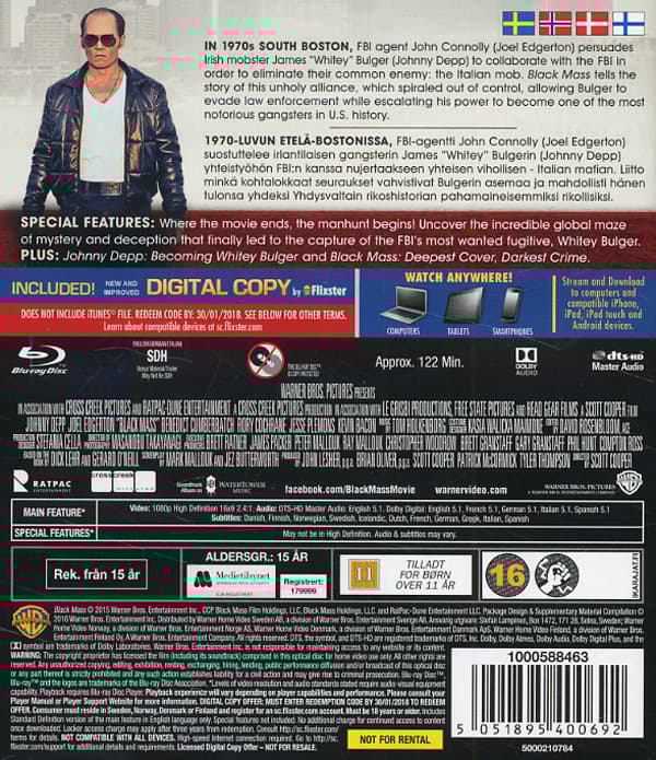 Black Mass (Blu-ray)