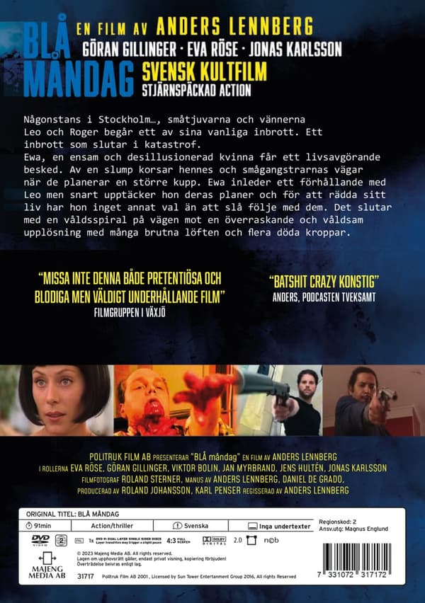 Blå måndag (DVD)