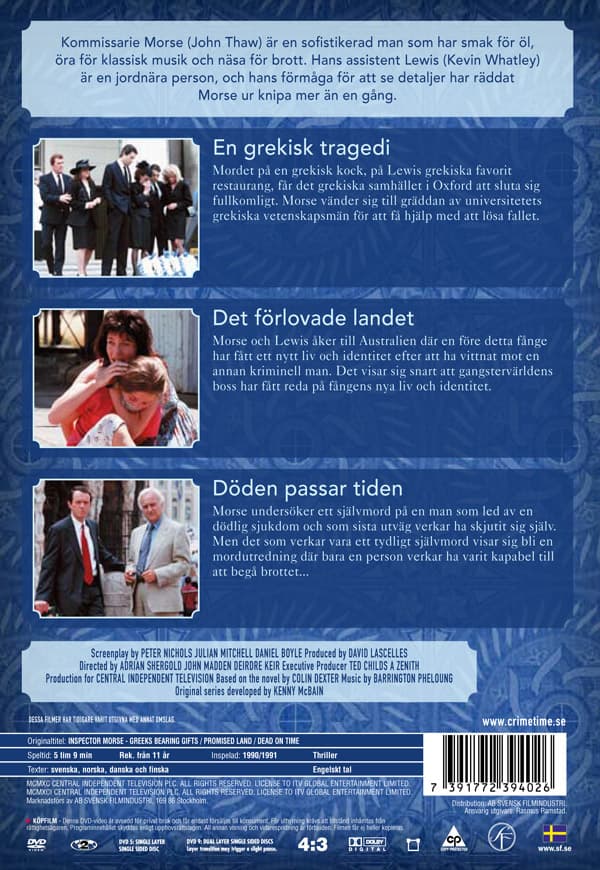Kommissarie Morse Box  7 (2 DVD)