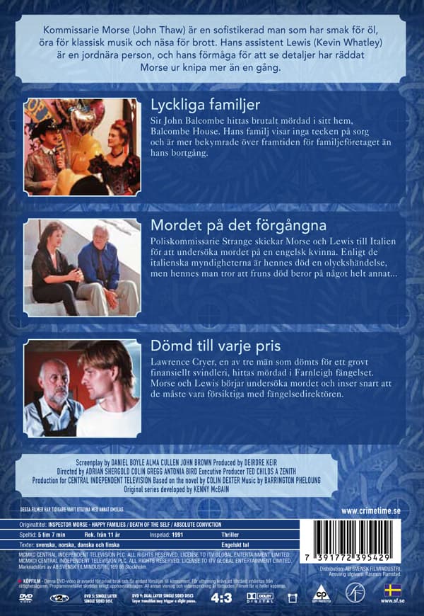Kommissarie Morse Box 8 (2 DVD)