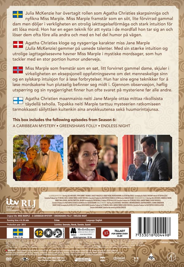 Miss Marple / Box 6 (2 DVD)