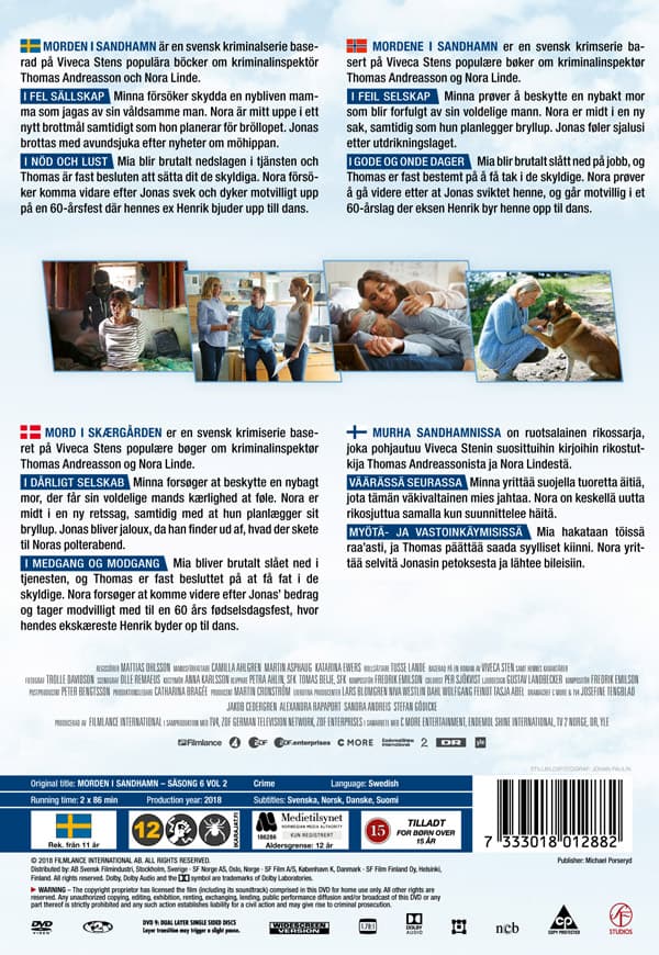 Morden i Sandhamn / Säsong 6:2 (DVD)