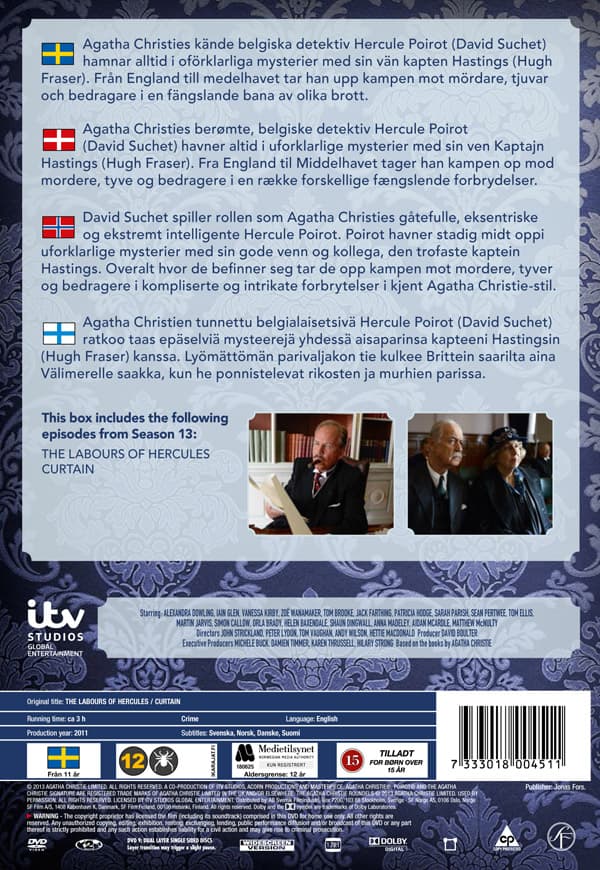 Poirot / Box 16 (2 DVD)