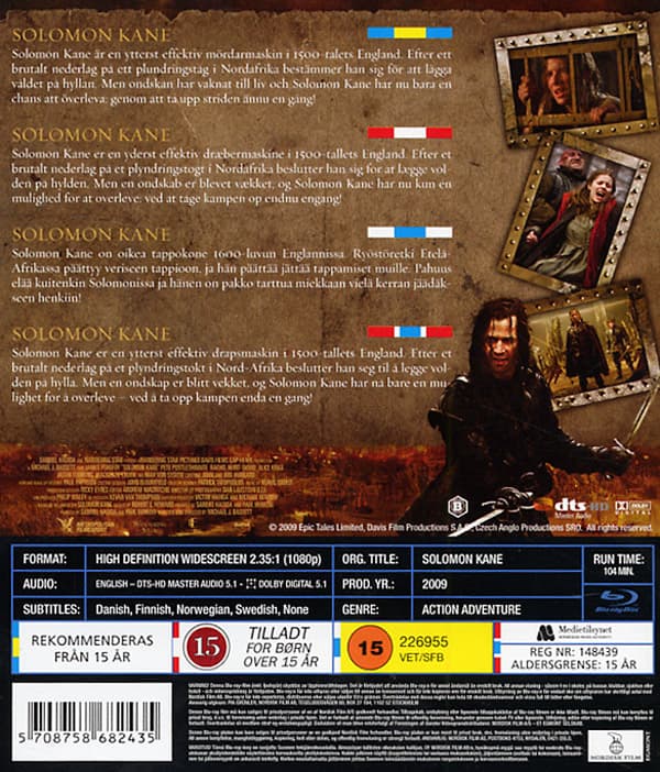 Solomon Kane (Blu-ray)