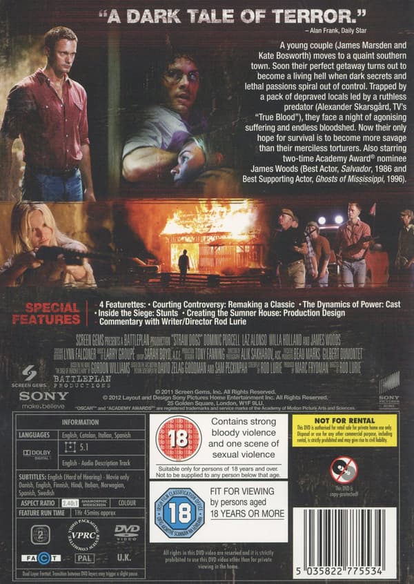 Straw Dogs (DVD)
