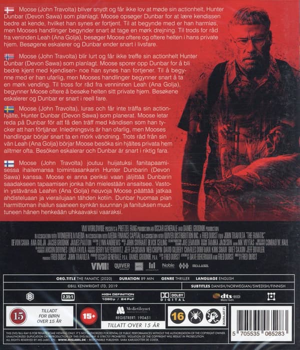 The Fanatic (Blu-ray)