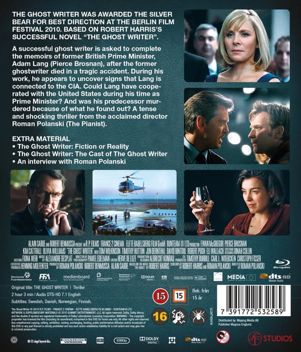 The Ghost writer (Blu-ray)