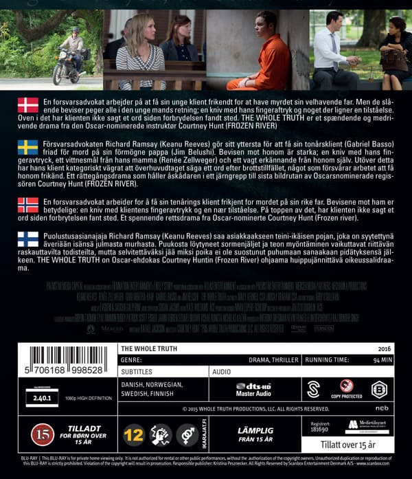The whole truth (Blu-ray)