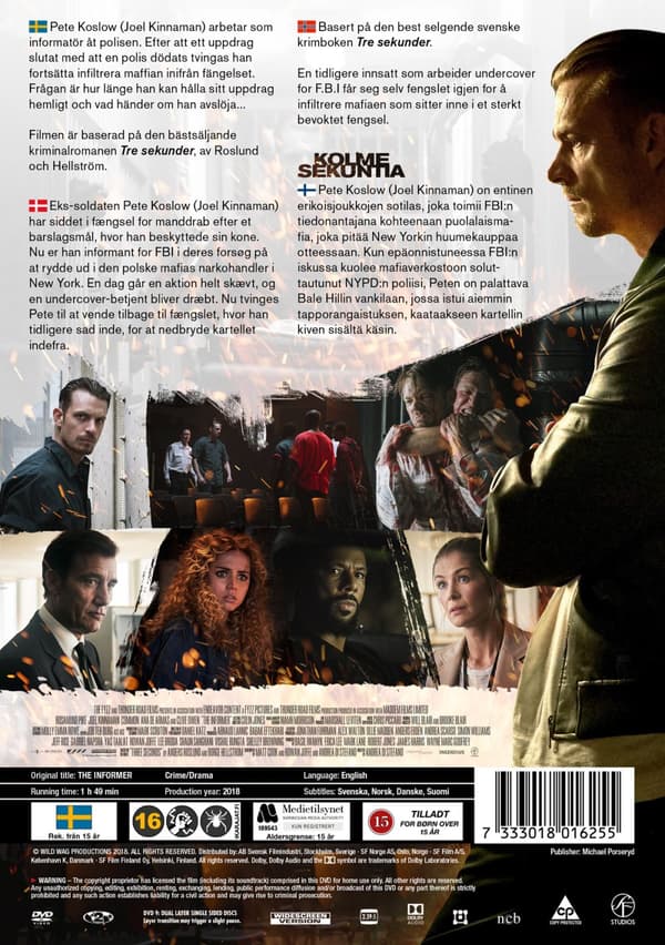 Tre sekunder (DVD)