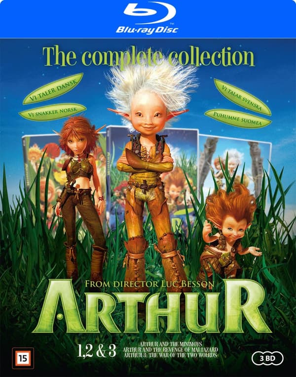 Arthur 1-3 (3 Blu-ray)