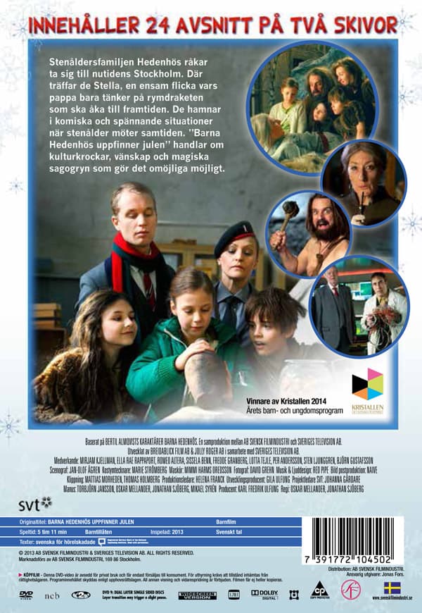 Barna Hedenhös uppfinner Julen 2013 (2 DVD)