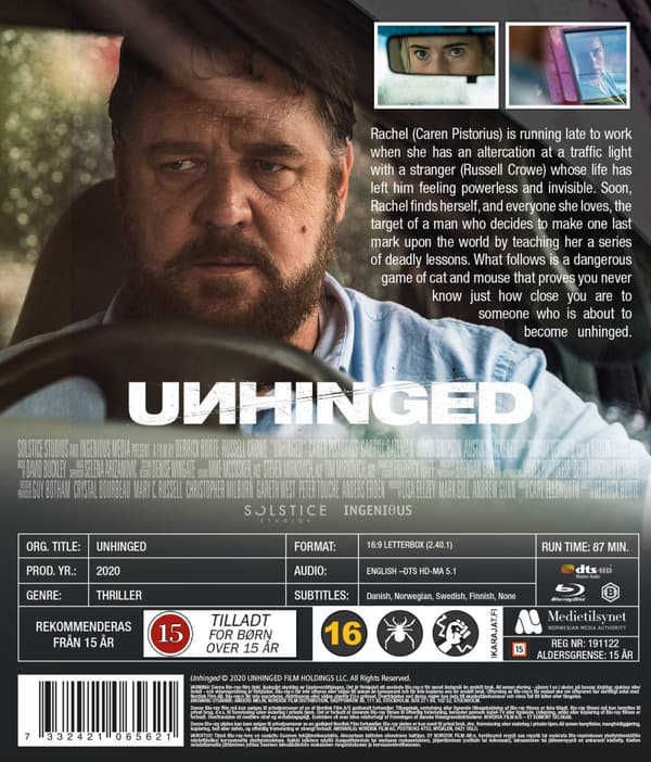 Unhinged (Blu-ray)