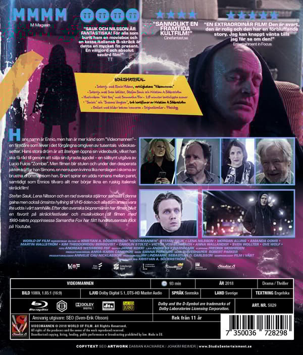 Videomannen (Blu-ray)