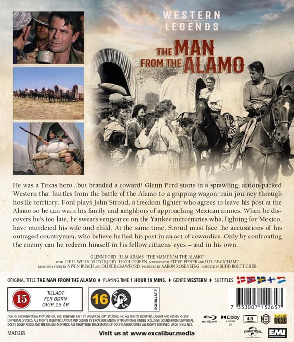 Hämnaren från Fort Alamo (Blu-ray)
