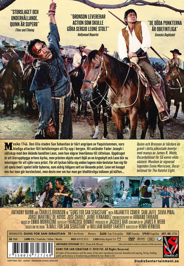Kanonen vid San Sebastian (DVD)