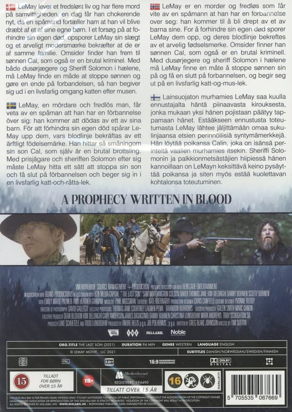 The last son (DVD)