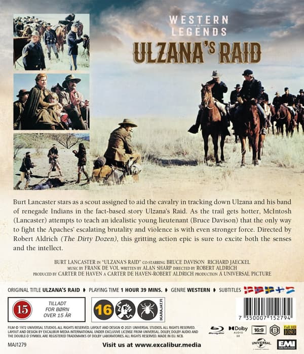 Ulzana's räd (Blu-ray)