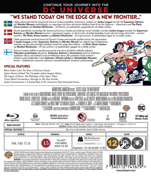Justice League - A new frontier (Blu-ray)