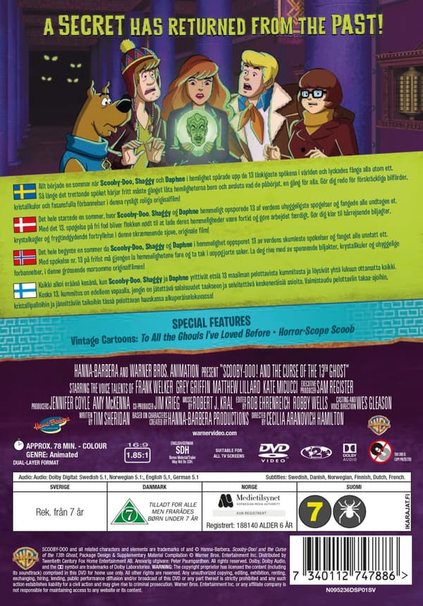 Scooby-Doo / The curse of the 13th Ghost (DVD)