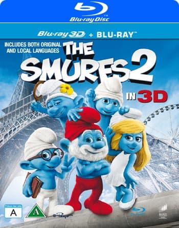 Smurfarna 2 (3D) (Blu-ray 3D + Blu-ray)