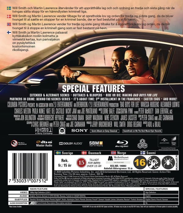 Bad boys 3 - Bad boys for life (Blu-ray)