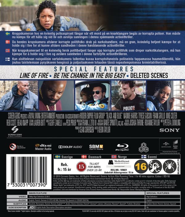 Black and blue (Blu-ray)