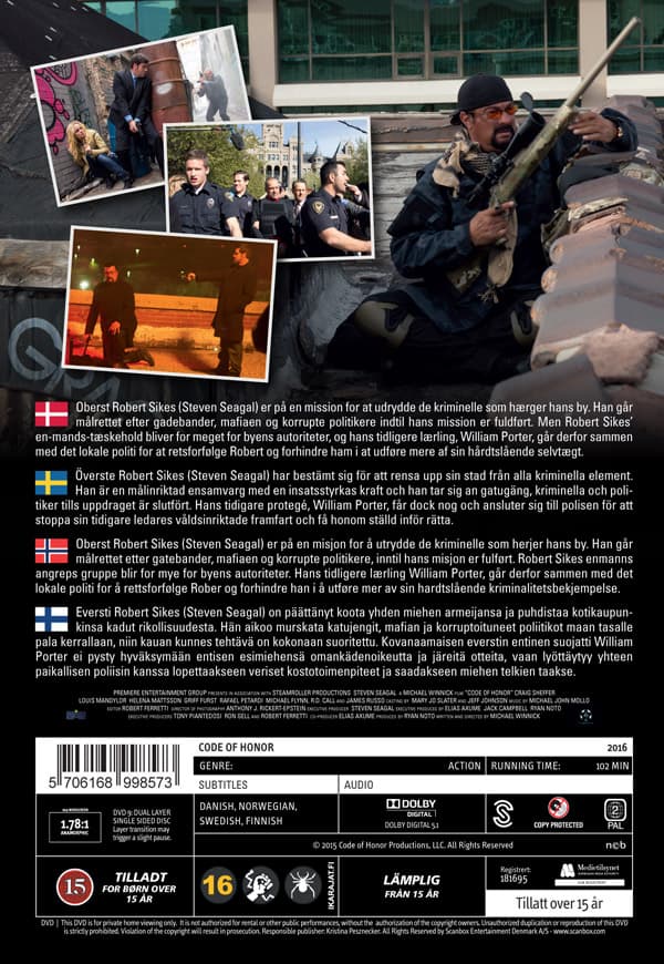 Code of honor (DVD)