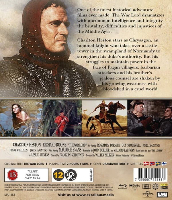 De grymma och de tappra (Blu-ray)