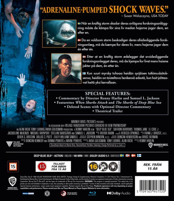 Deep Blue Sea (Blu-ray)