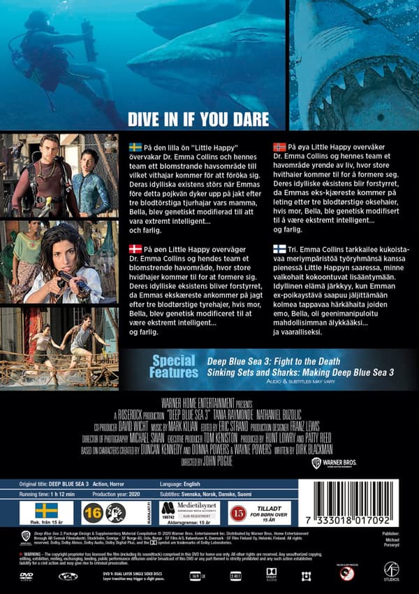 Deep Blue Sea 3 (DVD)