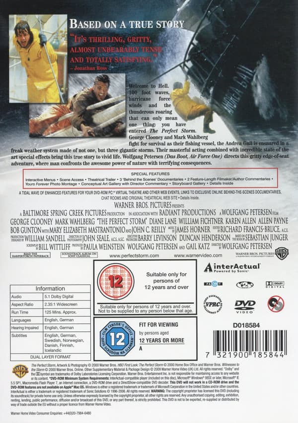 Den perfekta stormen (DVD)