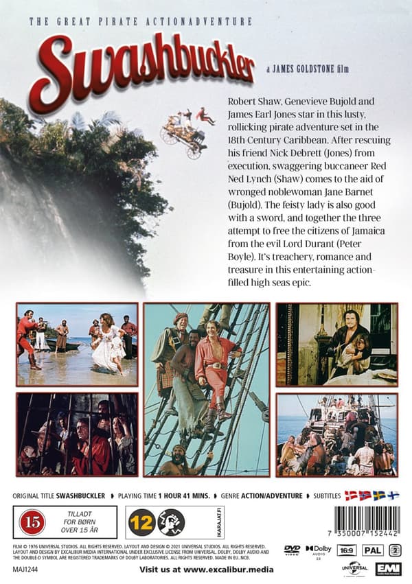 Den vilde piraten (DVD)