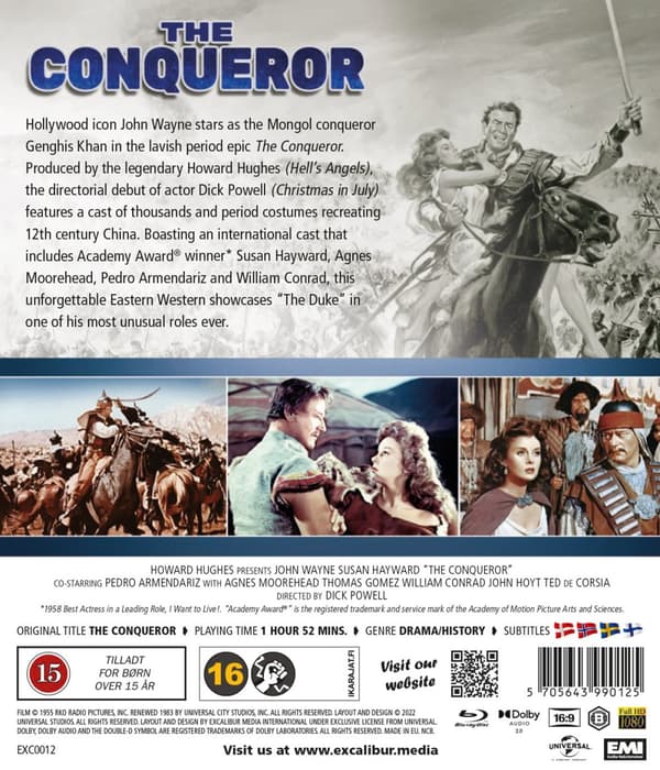 Erövraren (Blu-ray)