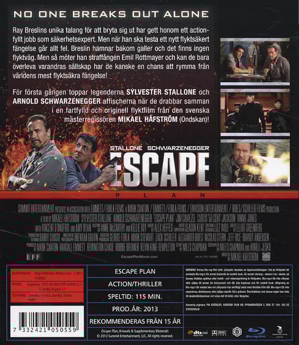 Escape plan (Blu-ray)