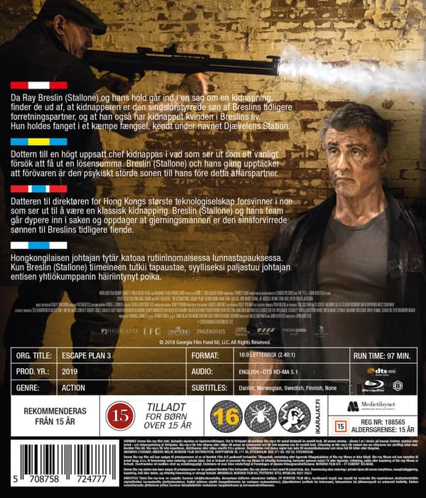 Escape plan 3 - The Extractors (Blu-ray)