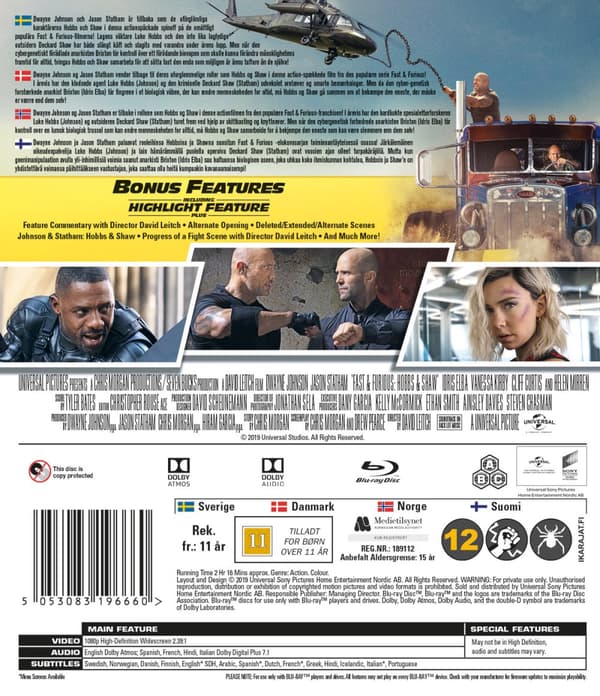 Fast & Furious - Hobbs & Shaw (Blu-ray)