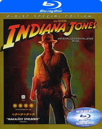 Indiana Jones 4 / Kristalldödskallens rike (2 Blu-ray)