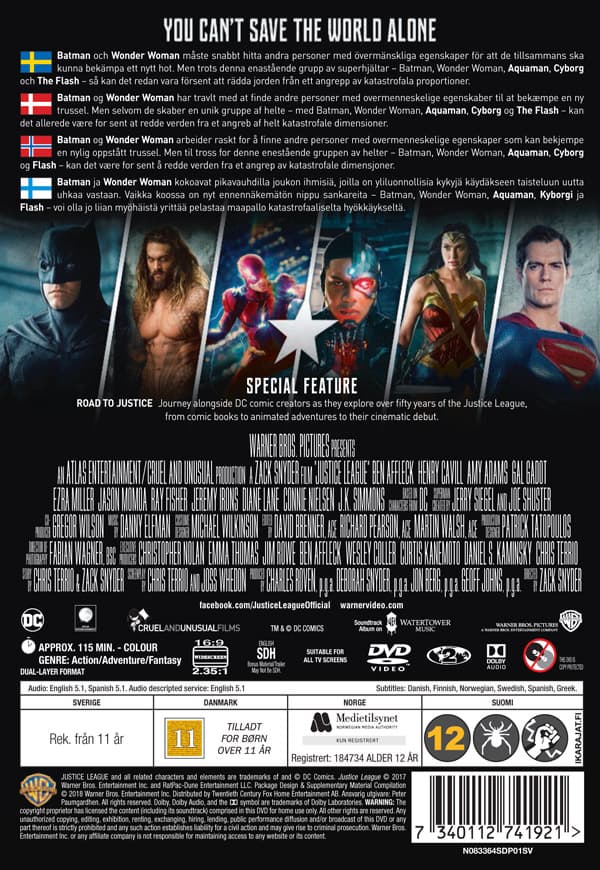 Justice League (DVD)
