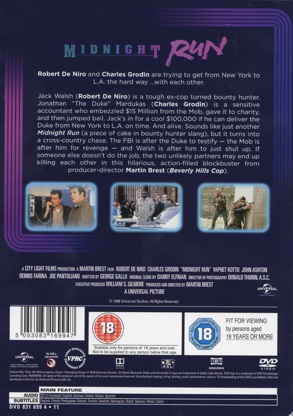 Midnight Run (DVD)