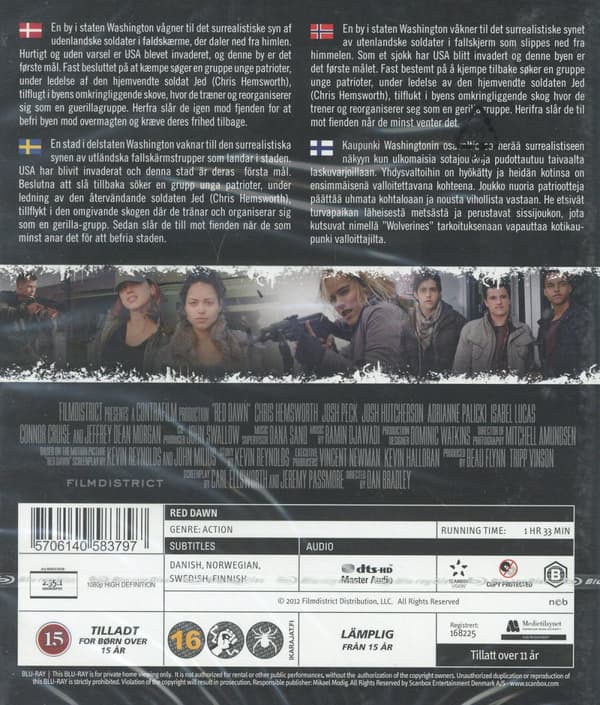 Red Dawn (2012) (Blu-ray)