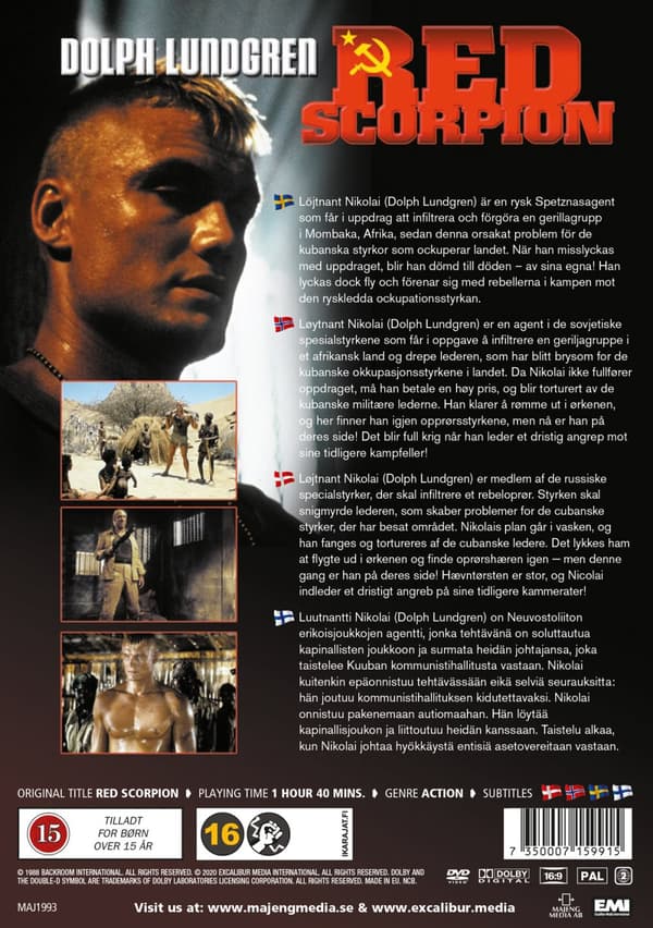 Red Scorpion (DVD)